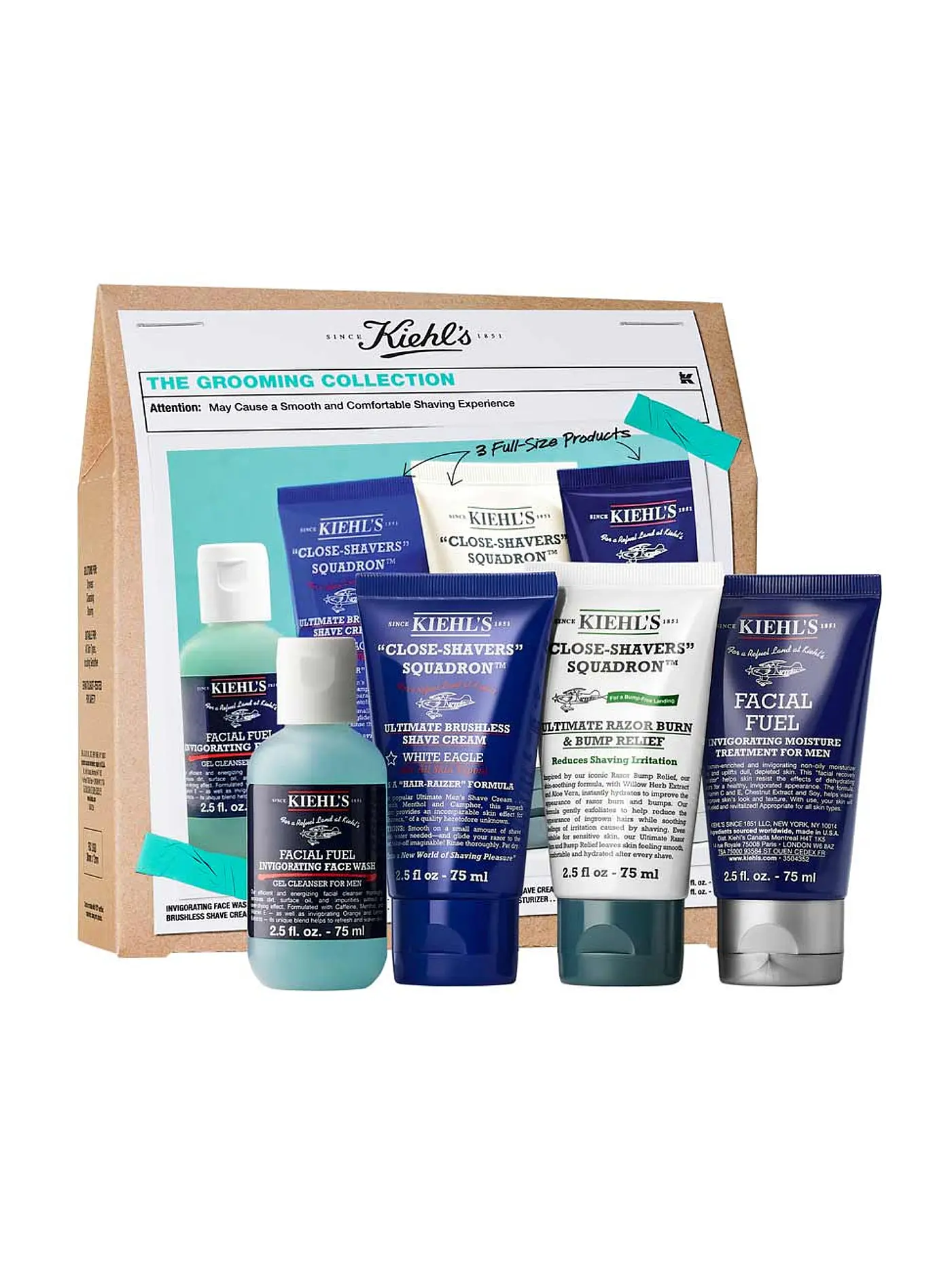 KIEHL'S | Geschenkset -The Grooming Regimen Set 4x75ml | 